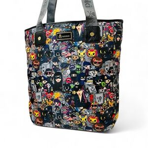 NEW Tokidoki Robbery Print Tote Bag Shopper Shoulder Bag Purse Rare HTF NWT